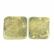 Borealis Gold Large Coaster, 7", Set of 2 by Michael Wainwright Coasters Michael Wainwright 