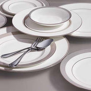 Grosgrain Salad Plate, 8" by Vera Wang for Wedgwood Dinnerware Wedgwood 