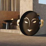 Henri Round Tray, 14" D by Kelly Behun for L'Objet Decorative Trays L'Objet 