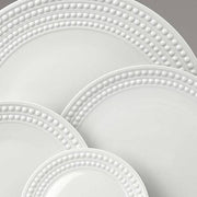Perlee White Dinner Plate by L'Objet Dinnerware L'Objet 