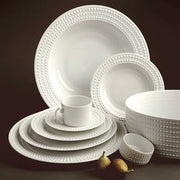 Perlee White Oval Platter, Large by L'Objet Dinnerware L'Objet 