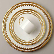 Perlee Gold Dessert Plate by L'Objet Dinnerware L'Objet 