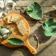 Countryside Leaves Medlar Leaf with Snail by Bordallo Pinheiro Dinnerware Bordallo Pinheiro 