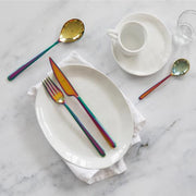 Linea Rainbow Salad Serving Fork by Mepra Serving Fork Mepra 