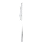 Linea Q Table Knife by Sambonet Knife Sambonet Mirror Finish, Hollow Handle Orfevre 