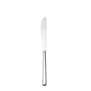 Linear Table Knife by Sambonet Knife Sambonet Mirror Finish, Solid Handle 