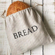 Linen Bread Bag 12" by Crown Linen Designs Crown Linen Designs 