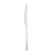Linea Q Table Knife by Sambonet Knife Sambonet Mirror Finish, Solid Handle 