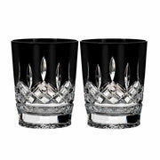 Lismore Black Double Old Fashioned, Set of 2 by Waterford Drinkware Waterford 