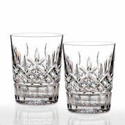 Lismore Crystal Double Old Fashioned, 12 oz. by Waterford Drinkware Waterford Set of 2 