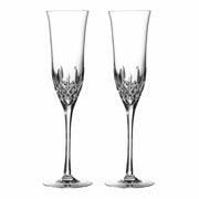 Lismore Essence Champagne Flute, 8 oz. by Waterford Stemware Waterford Set of 2 
