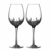 Lismore Essence Red Wine Goblet, 19 oz. by Waterford Stemware Waterford Set of 2 