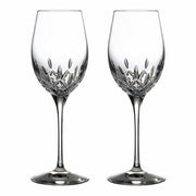 Lismore Essence White Wine Glass, 14 oz. by Waterford Stemware Waterford Set of 2 
