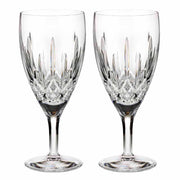 Lismore Nouveau Iced Beverage Glass, 14 oz. by Waterford Stemware Waterford Set of 2 