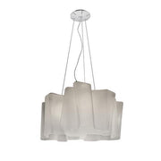 Logico Suspension Lamp by Michele de Lucchi for Artemide Lighting Artemide Triple Nested Mini Grey / Smoke Grey