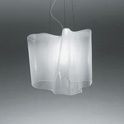 Logico Suspension Lamp by Michele de Lucchi for Artemide Lighting Artemide Single Micro Grey / White