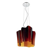 Logico Suspension Lamp by Michele de Lucchi for Artemide Lighting Artemide Single Mini Grey / Tobacco