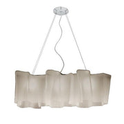 Logico Suspension Lamp by Michele de Lucchi for Artemide Lighting Artemide Triple Linear Mini Grey / Smoke Grey