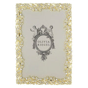 Lottie Gold Photo Frame by Olivia Riegel Picture Frames Olivia Riegel 4" x 6" 