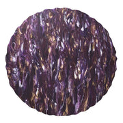 Marbled 15" Acrylic Placemat, Set of 4 by Kim Seybert Placemats Kim Seybert Purple/Gold 