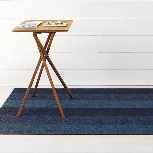 Shag Marbled Stripe Indoor/Outdoor Rug by Chilewich Amusespot