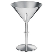Saturne Silverplated 7" Martini Glass by Ercuis Glassware Ercuis 