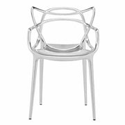Masters Metal Chair, set of 2 by Philippe Starck with Eugeni Quitllet for Kartell Chair Kartell Chrome 