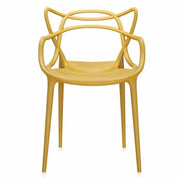 Masters Chair, set of 2 or 4 by Philippe Starck with Eugeni Quitllet for Kartell Chair Kartell Mustard, Set of 2 