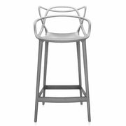 Masters Stool, Kitchen Height by Philippe Starck with Eugeni Quitllet for Kartell Stool Kartell Grey 
