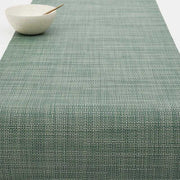 Chilewich: Woven Vinyl Mini Basketweave 72" Table Runners Table Runners Chilewich Ivy 