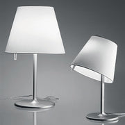 Melampo Table or Floor Lamp Replacement Shade by Adrien Gardiere for Artemide Lighting Artemide Parts Regular Table or Floor Version Grey Fiber 