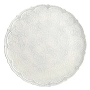 Merletto Scalloped Lace Charger Plate, 12.25" by Arte Italica Dinnerware Arte Italica Antique 
