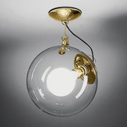 Miconos Ceiling Lamp by Ernesto Gismondi for Artemide Lighting Artemide Gold 