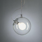 Miconos Suspension Lamp by Ernesto Gismondi for Artemide Lighting Artemide Chrome 