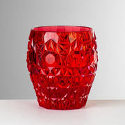 Mille E Una Notte Acrylic Tumbler, 13 oz. by Mario Luca Giusti Glassware Marioluca Giusti Red 