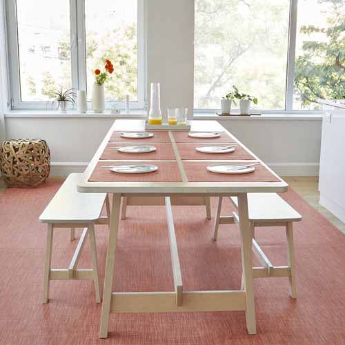 Chilewich Mini Basketweave Woven Floor Mats Amusespot Unique