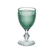 Bicos Bicolor Goblets by Vista Alegre Glassware Vista Alegre Mint Green Top 