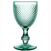 Bicos Water Glasses, Set of 4, 9.5 oz. by Vista Alegre Glassware Vista Alegre Mint 
