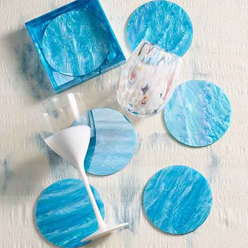 Mirage Drink Coasters, Set of 6 in a Caddy - Thumbnail 5