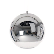 Mirror Ball Pendant Light Chrome, 15.7" by Tom Dixon Lighting Tom Dixon 