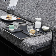 Tablett Square Stainless Steel 15" Dinner Tray by Mono Germany Trays Mono GmbH 