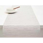 Chilewich: Bamboo Woven Vinyl Table Runners 14" x 72" Table Runners Chilewich Runner 14" x 72" Moonlight 