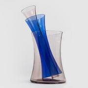 Murano D Vases by Enzo Mari for Danese Milano Vases, Bowls, & Objects Danese Milano Amethyst/Blue/Amethyst 