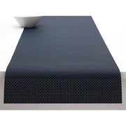 Chilewich: Basketweave Woven Vinyl Placemats Sets of 4 & Runners Placemat Chilewich Runner 14" x 72" Navy 