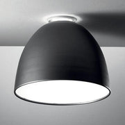 Nur Ceiling Lamp by Ernesto Gismondi for Artemide Lighting Artemide Anthracite Grey Classic Traditional Socket