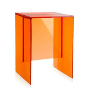 Max Beam Side Table, 18.5" h. by Ludovica and Roberto Palomba for Kartell Side Table Kartell Tangerine Orange 