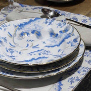 Oro Di Doccia Flat Dinner Plate, 10.25", Blue by Richard Ginori Plate Richard Ginori 