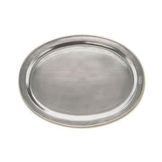 Oval Incised Tray by Match Pewter Serving Tray Match 1995 Pewter Large 
