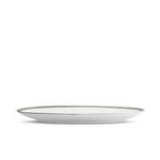 Soie Tressee Platinum Oval Platter, Small by L'Objet Dinnerware L'Objet 