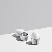 Bernadotte Stainless Steel Egg Cups, set of 2 by Sigvard Bernadotte for Georg Jensen Egg Cup Georg Jensen 